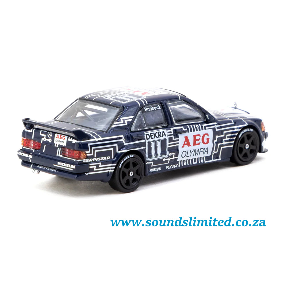 Tarmac Works Mercedes-Benz 190 E 2.5-16 EVO 1 DTM 1989 Dany Snobeck T64G-057-89DTM11