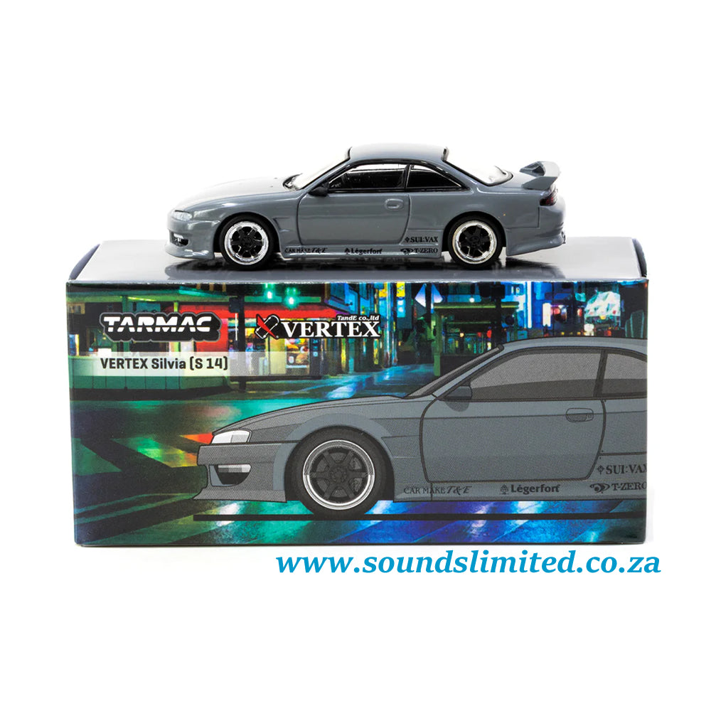 Tarmac Works VERTEX Silvia S14 Grey T64G-018-GY