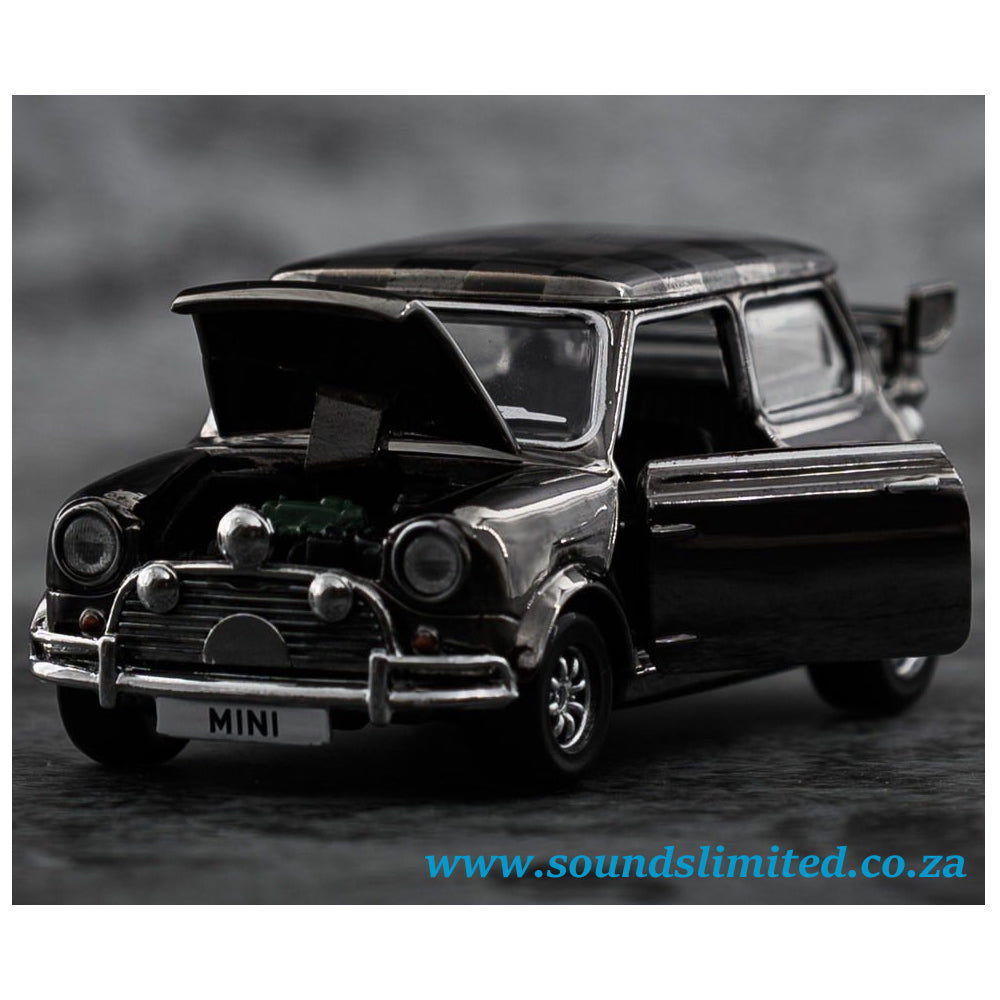 Tiny Mini Cooper with spoiler Black Chrome Thailand Special 2025 ATCTH64012