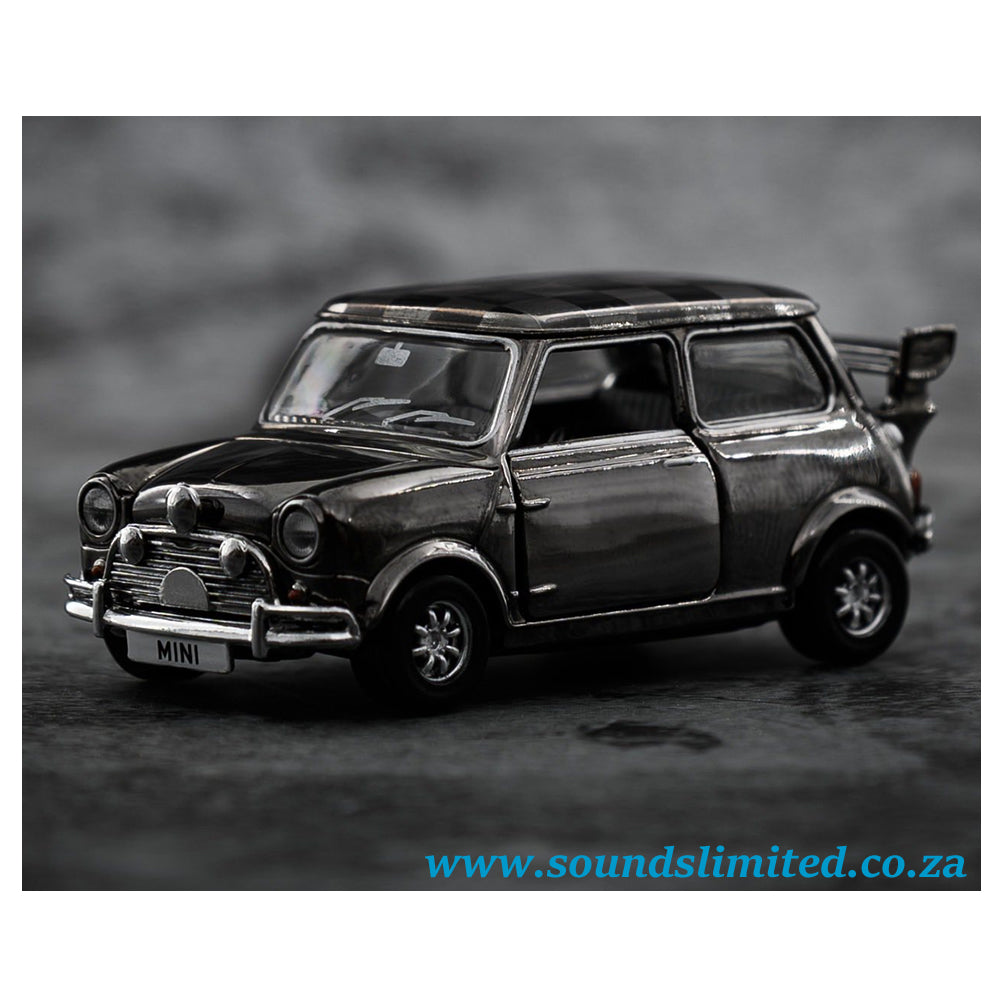 Tiny Mini Cooper with spoiler Black Chrome Thailand Special 2025 ATCTH64012