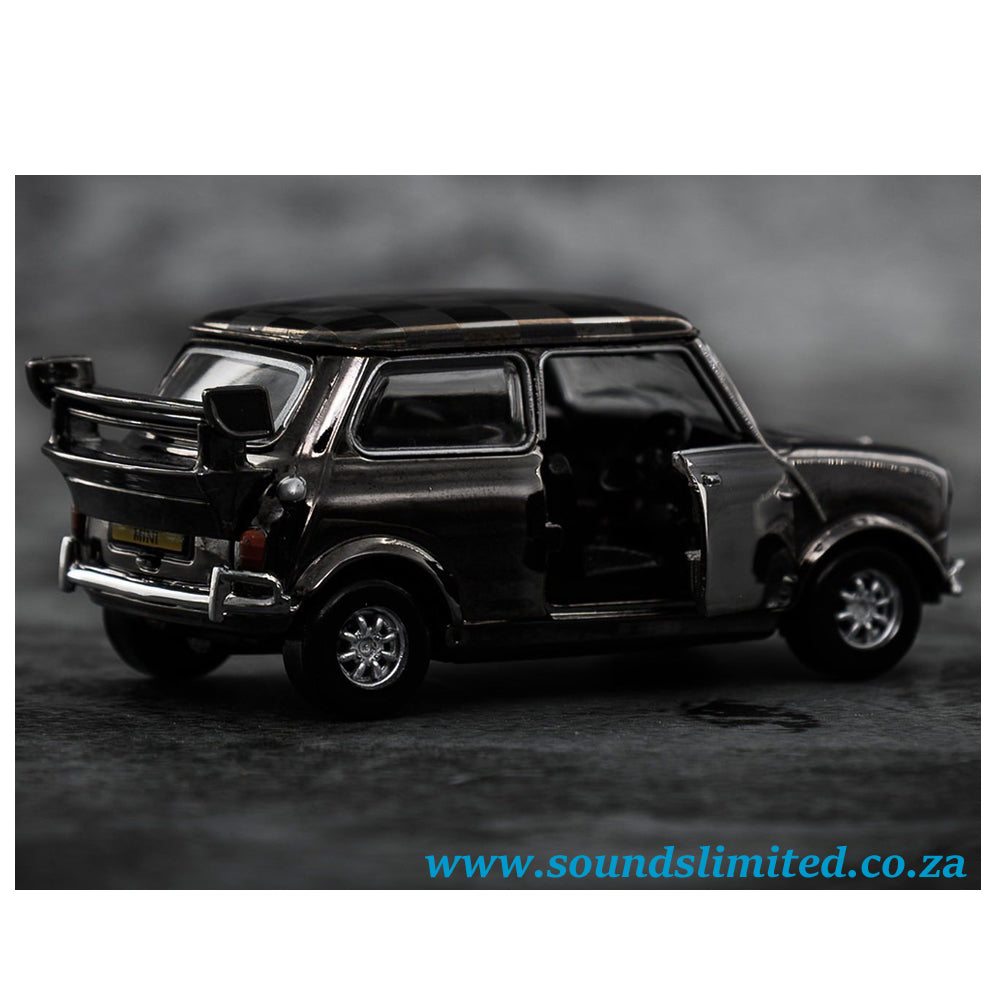 Tiny Mini Cooper with spoiler Black Chrome Thailand Special 2025 ATCTH64012
