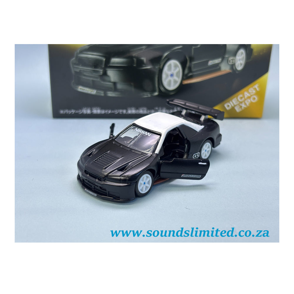 Tomica Premium Diecast Expo 2025 Nissan Skyline GT-R JGTC R34 GT500 Test Car Exclusive Limited Edition