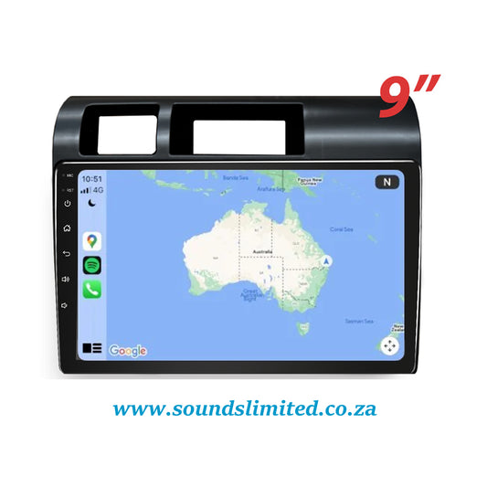 Toyota Landcruiser 79 Series 9″ Universal Media Unit Android Auto / Apple Carplay – Wireless 5G 4GB+64GB OEM9A-4/64-TY79