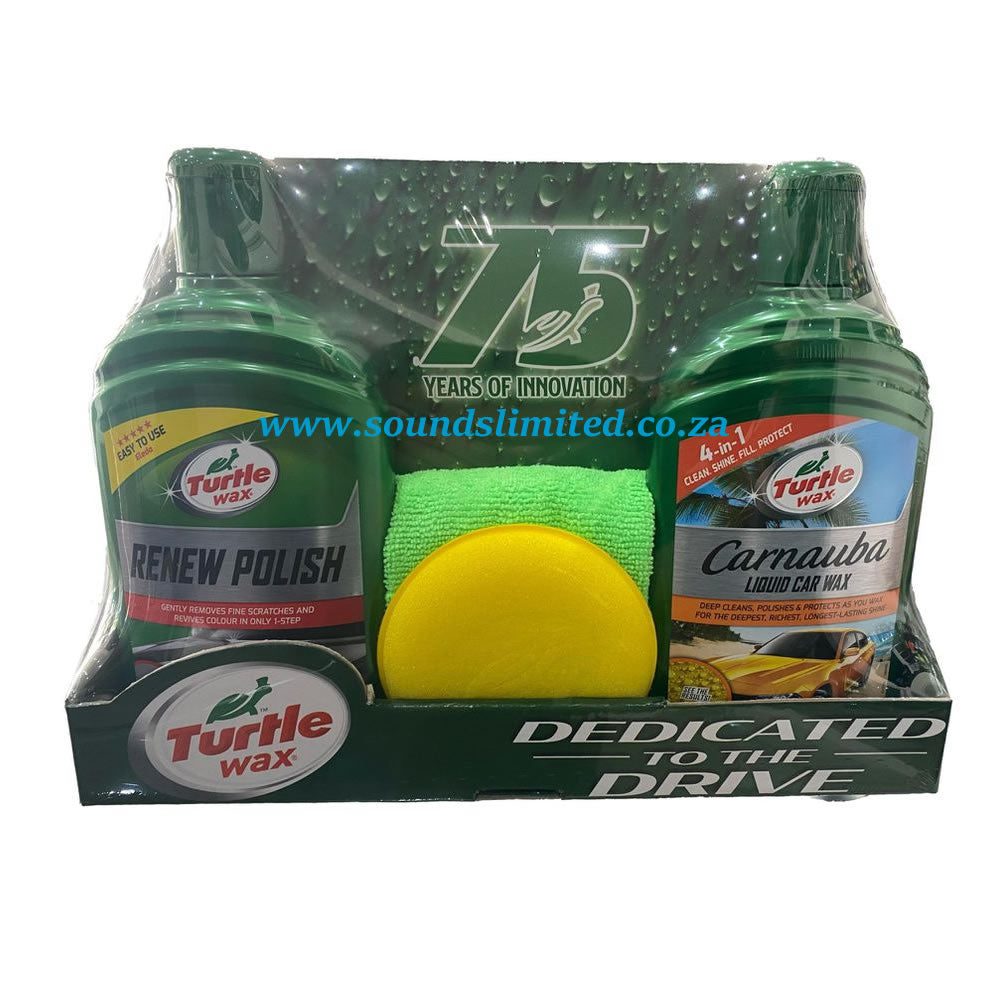 Turtle Wax FG001 4 Piece Polish & Wax Kit
