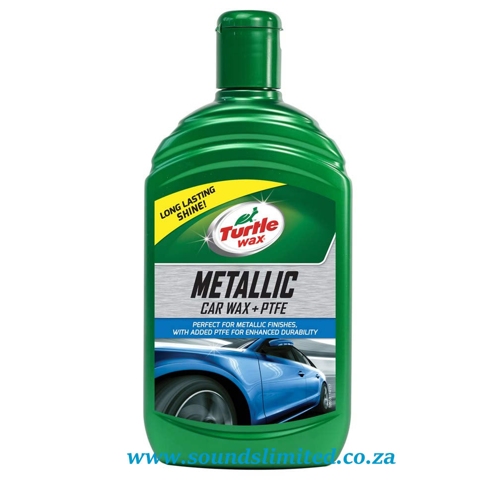Turtle Wax 52653 Metallic Wax + PTFE Liquid Car Wax Ultra Fine Polish