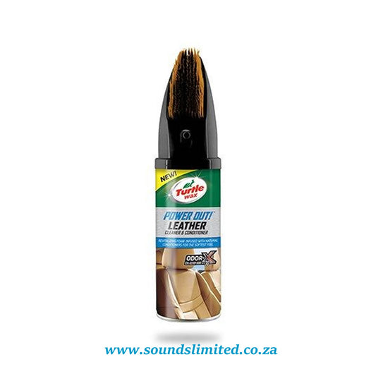 Turtle Wax 52739 POWER OUT! Leather Cleaner & Conditioner
