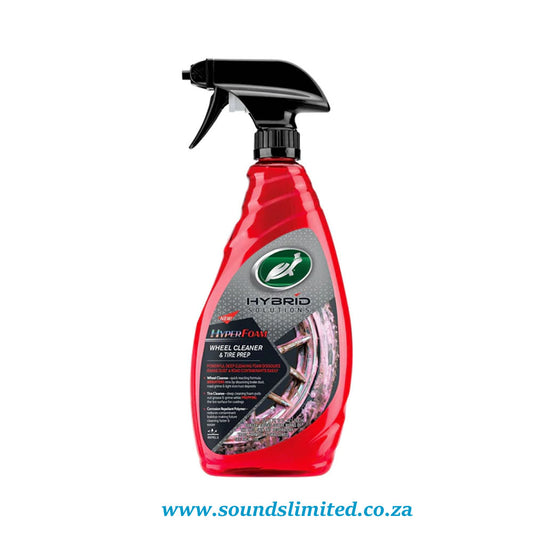 Turtle Wax 53749 Hybrid Solutions Hyper Foam Wheel Cleaner & Tire Prep 680ml