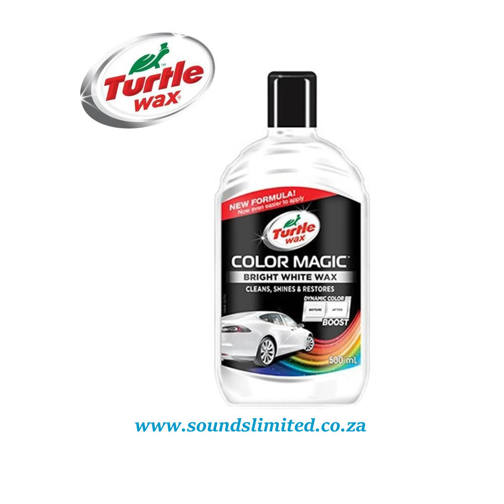 Turtle Wax Color Magic Bright White Wax (500ml) 8314