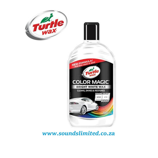 Turtle Wax Color Magic Bright White Wax (500ml) 8314