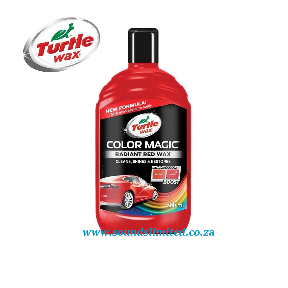Turtle Wax Color Magic Radiant Red Wax (500ml) 8313