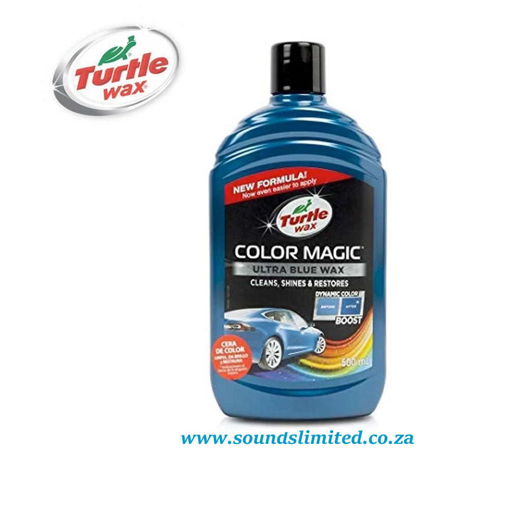 Turtle Wax Color Magic Ultra Blue Wax (500ml) 8311