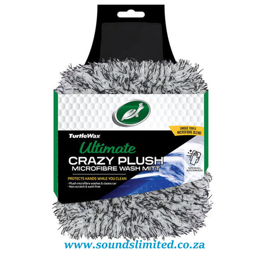 Turtle Wax Ultimate Crazy Plush Microfibre Wash Mitt 54065