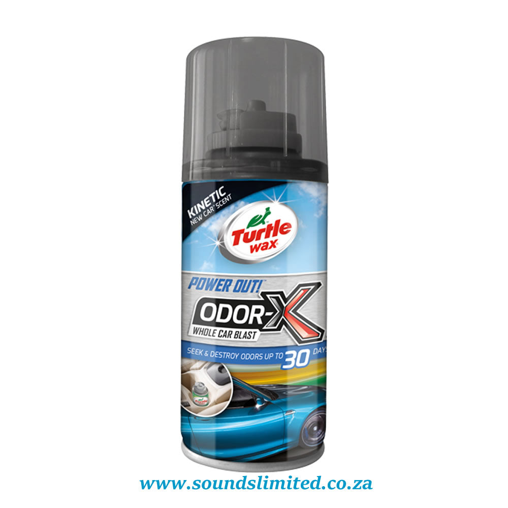 Turtle Wax Power Out Odor X Whole Car Blast Kinetic New Car FG53030