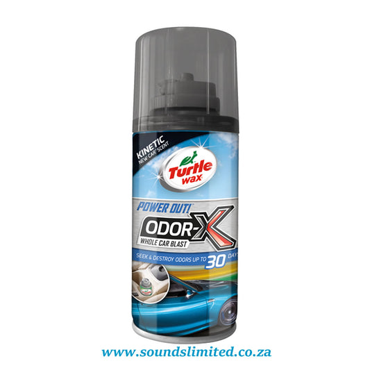 Turtle Wax Power Out Odor X Whole Car Blast Kinetic New Car FG53030