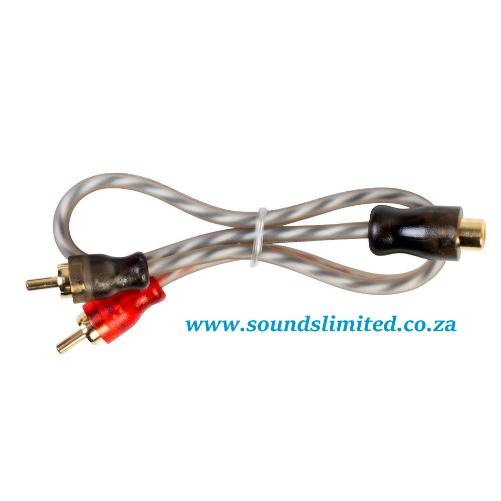 Vibe Audio Critical Link 2M 1F Twisted Core Splitter CLRCA2M1FB-V7