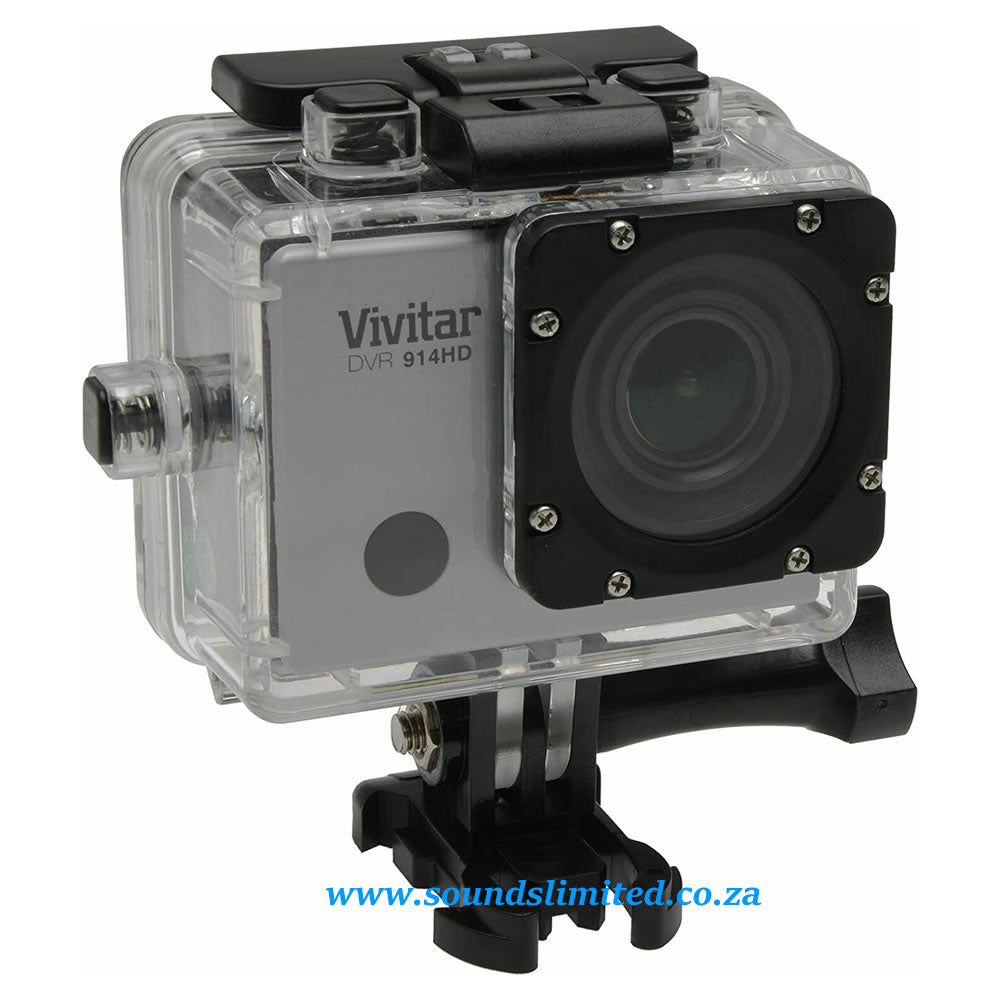 Vivitar DVR914HD 4K Action Camcorder, 2" LCD and Waterproof Capabilities