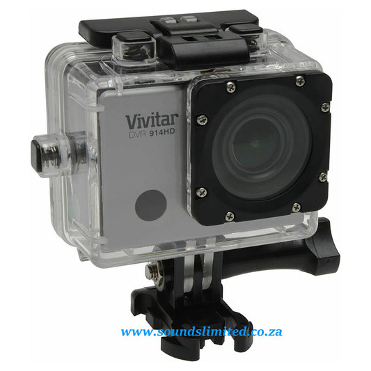 Vivitar DVR914HD 4K Action Camcorder, 2" LCD and Waterproof Capabilities
