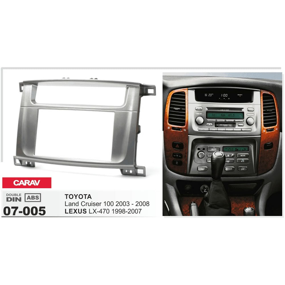 Carav 07-005 Toyota Land Cruiser In-Dash Car audio installation kit
