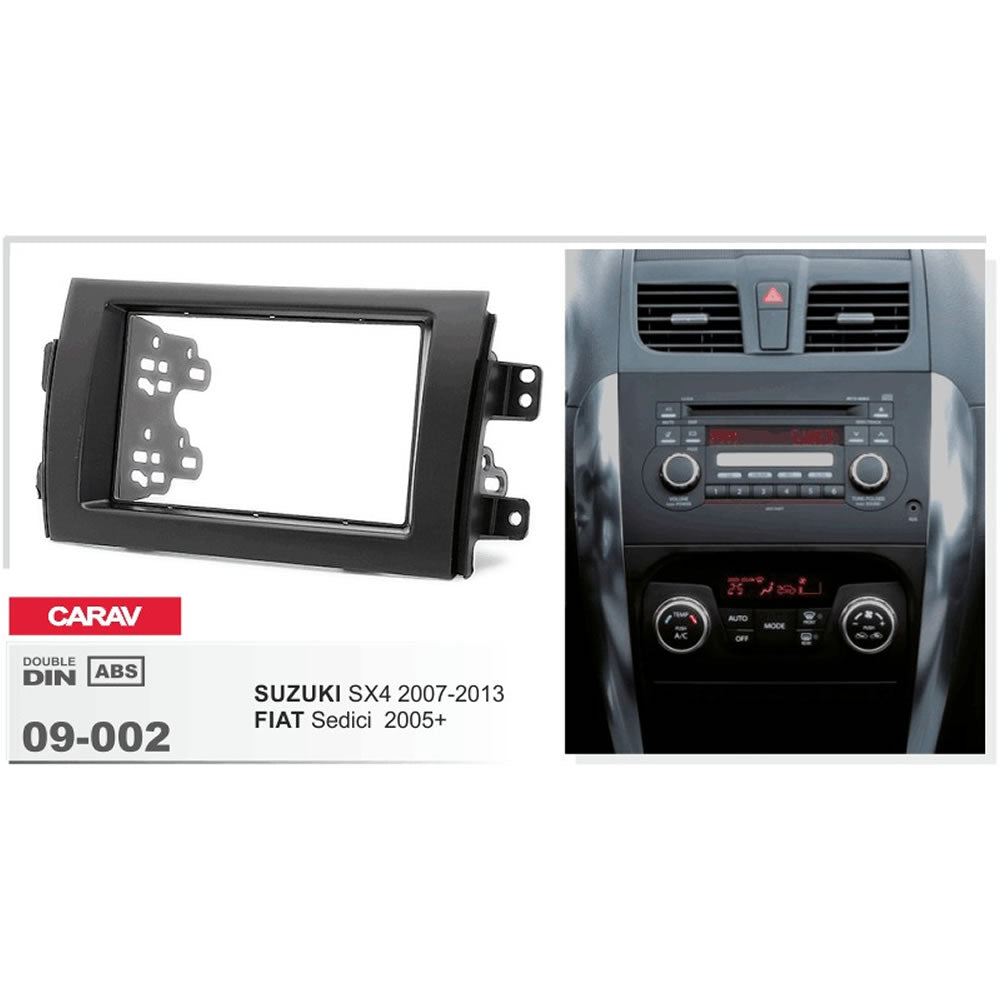 Carav 09-002 Suzuki SX4, Fiat Sedici In-Dash Car audio installation kit