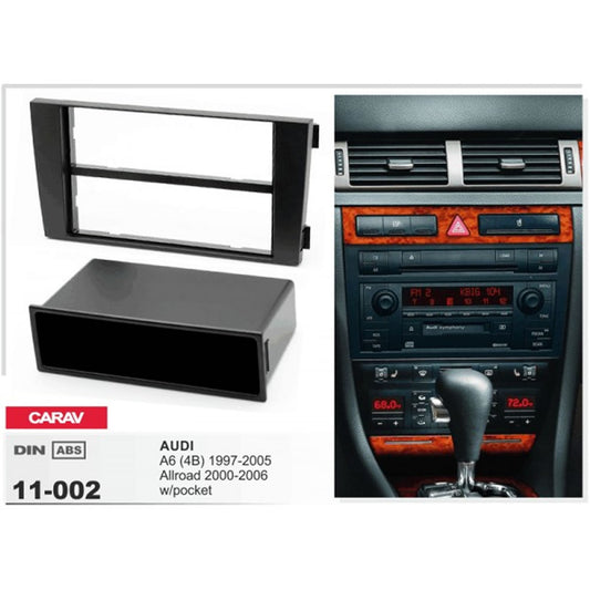 Carav 11-002 Audi A6 In-Dash Car audio installation kit