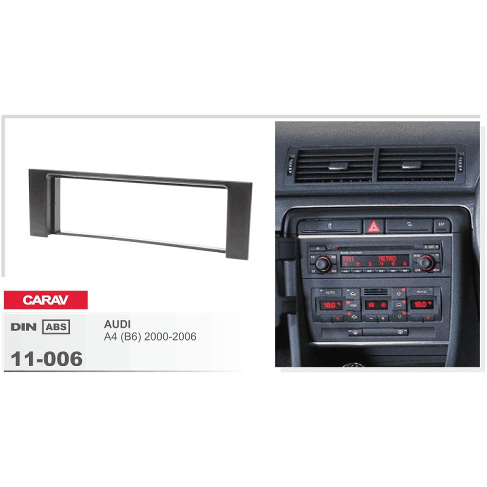 Carav 11-006 Audi A4 in-dash Car audio installation kit for aftermarket radio