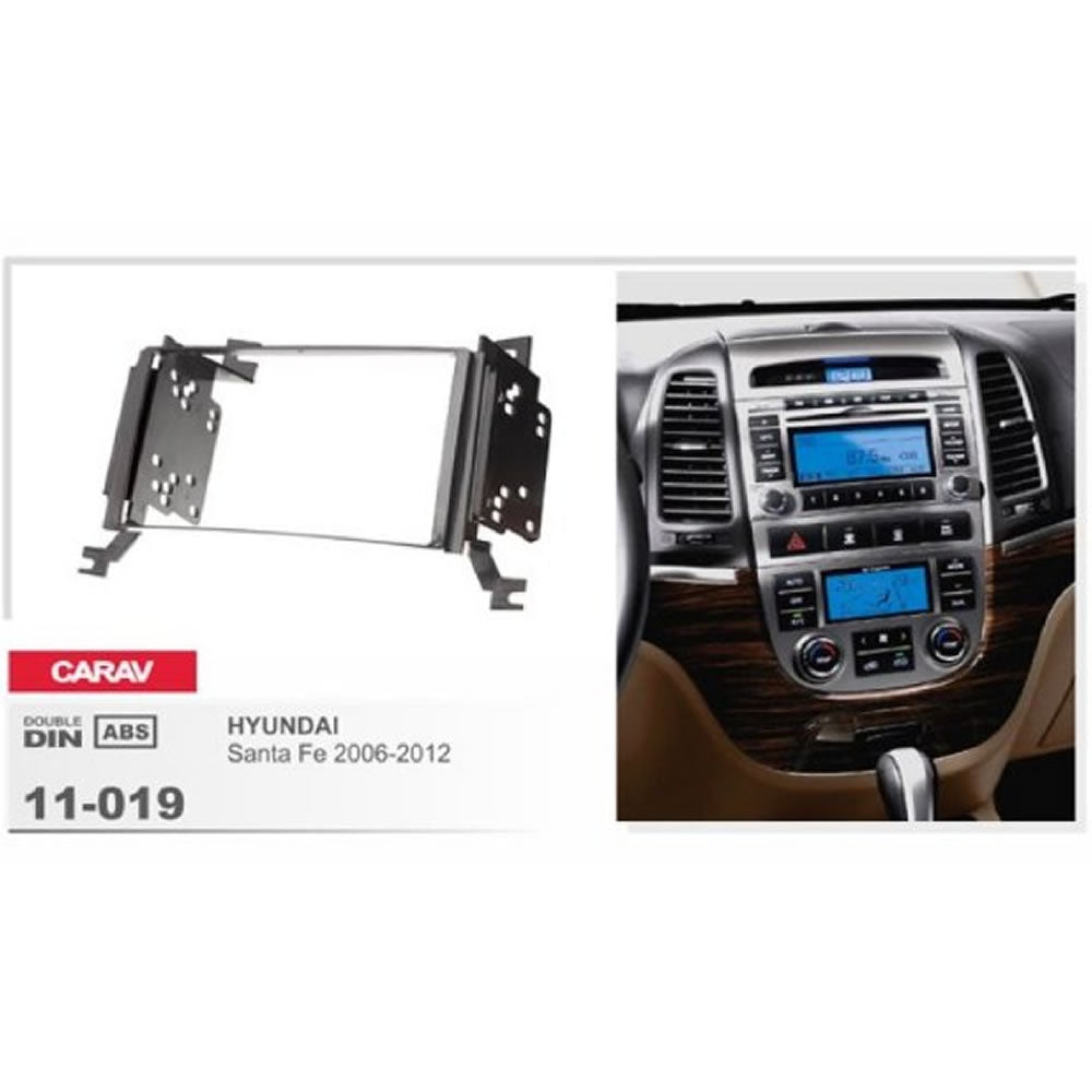 Carav 11-019 Hyundai Santa Fe In dash Car Radio Trimplate