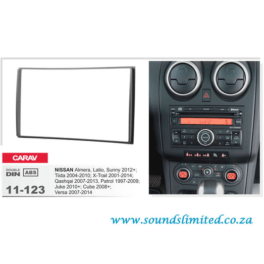Carav 11-123 Nissan In-Dash Car audio installation kit (Radio Trim)