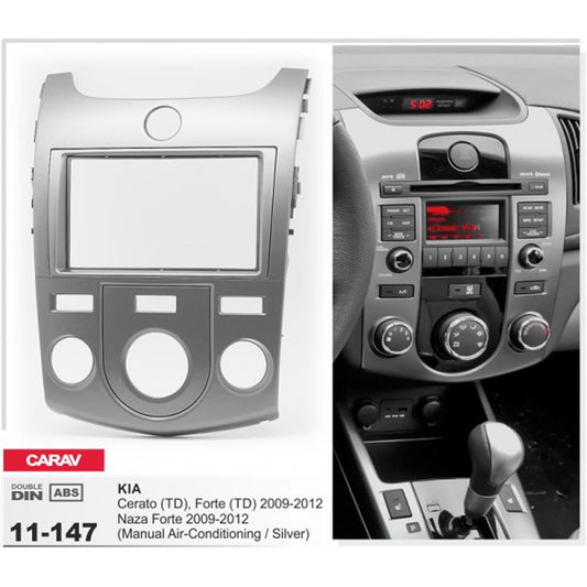 Carav 11-147 Kia Cerato, Forte, In Dash Car Radio Trimplate