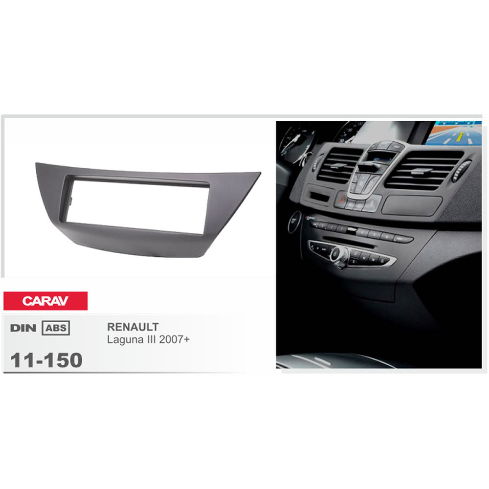 Carav 11-150 Renault Laguna In Dash Car Radio Trimplate