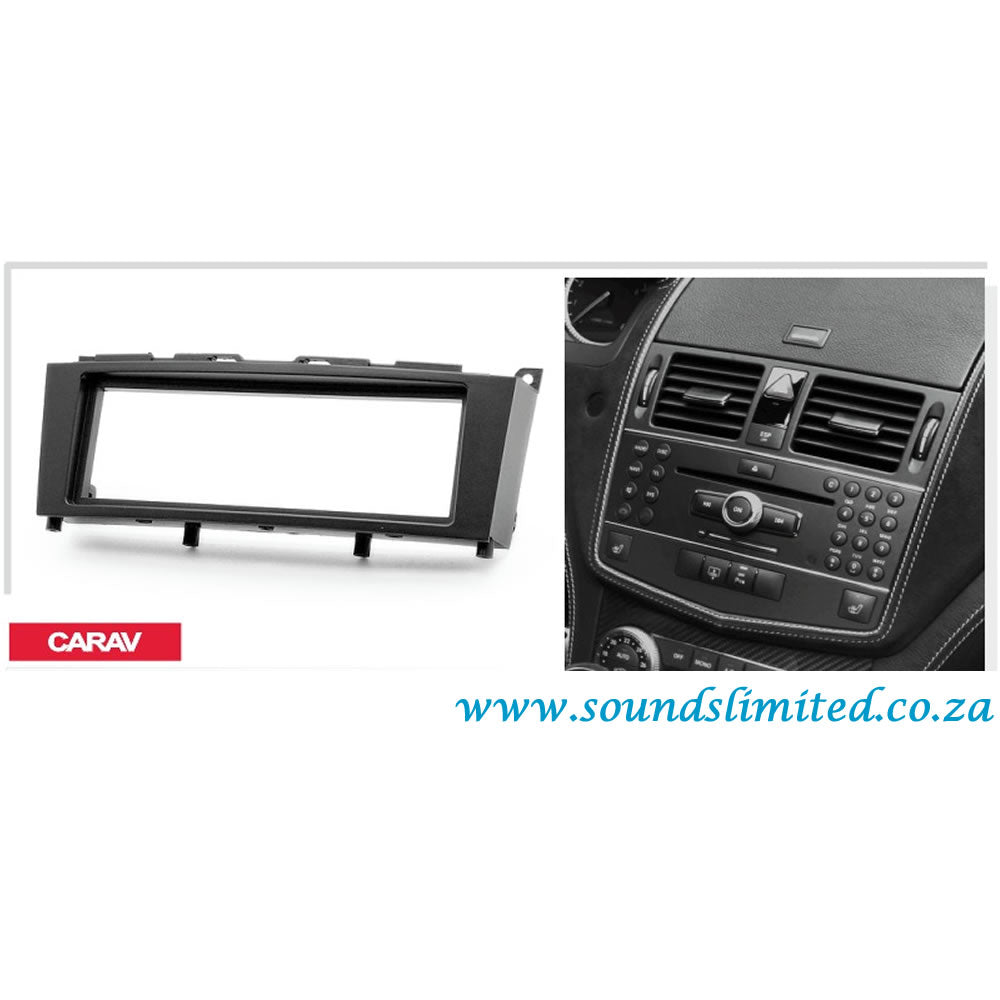 Carav 11-182 Merc C-klasse In Dash Car Radio Trimplate