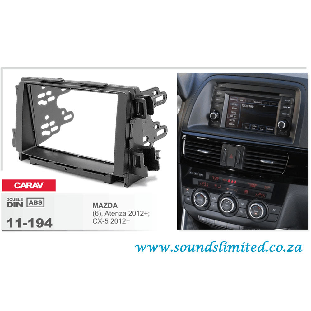 Carav 11-194 Mazda (6), Atenza ; CX-5 In Dash Car Radio Trimplate