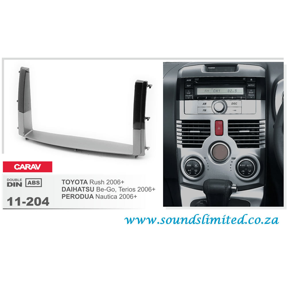 Carav 11-204 Toyota, Daihatsu In-Dash Car audio installation kit (Radio Trim)