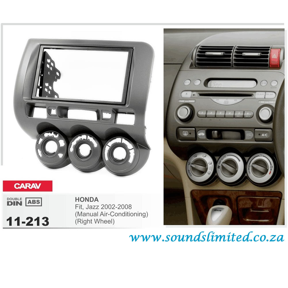 Carav 11-213 Honda Fit, Jazz, City In Dash Car Radio Trimplate