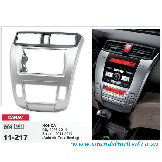 Carav 11-217 Honda City / Ballade In Dash Car Radio Trimplate