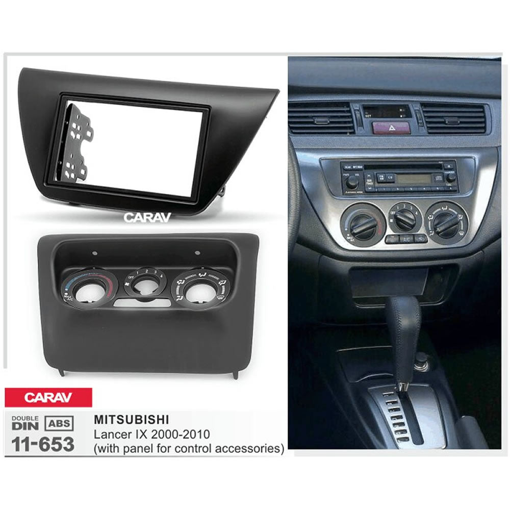 Carav 11-653 Mitsubishi Lancer Radio Installation Kit