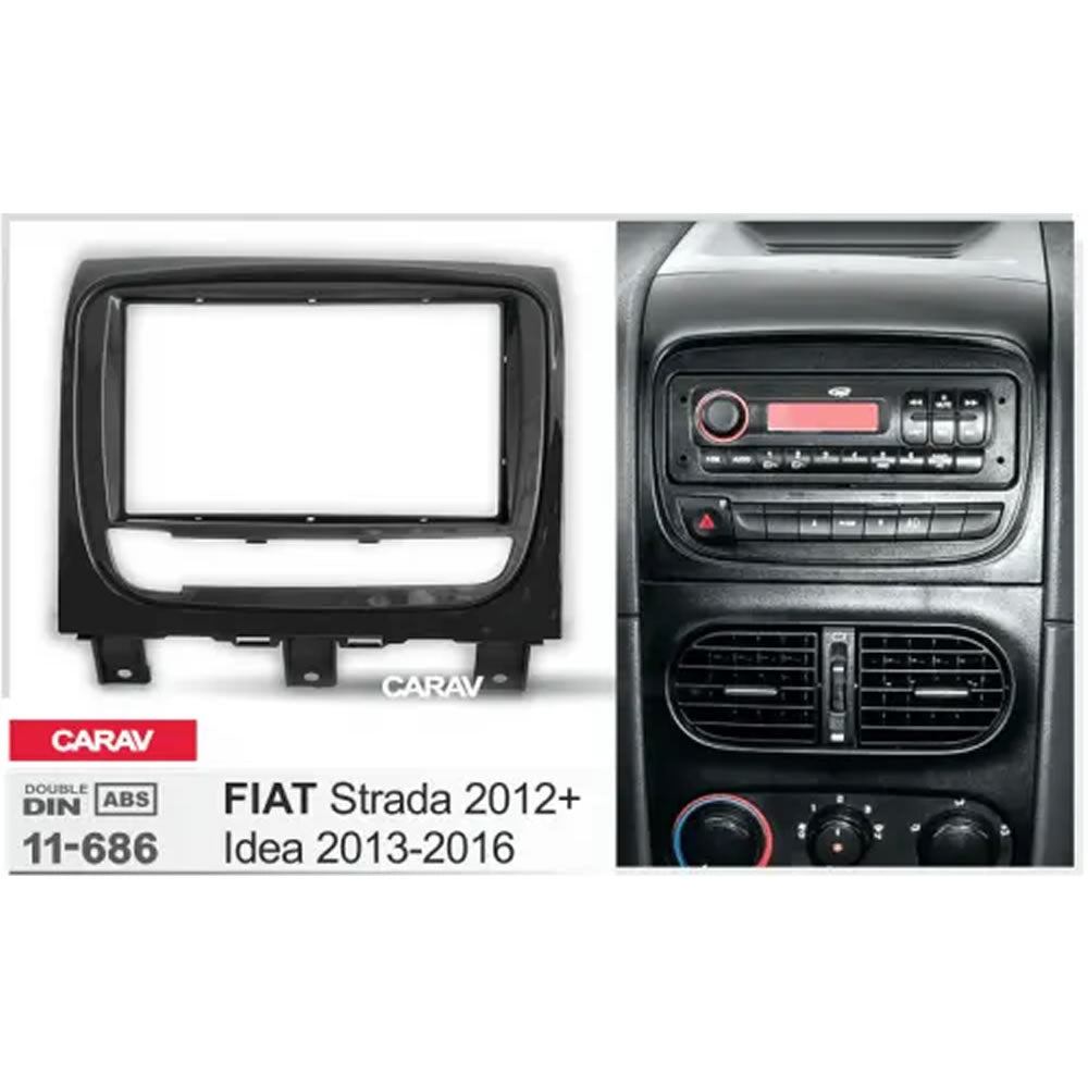 Carav 11-686 Fiat Strada Radio Installation Kit