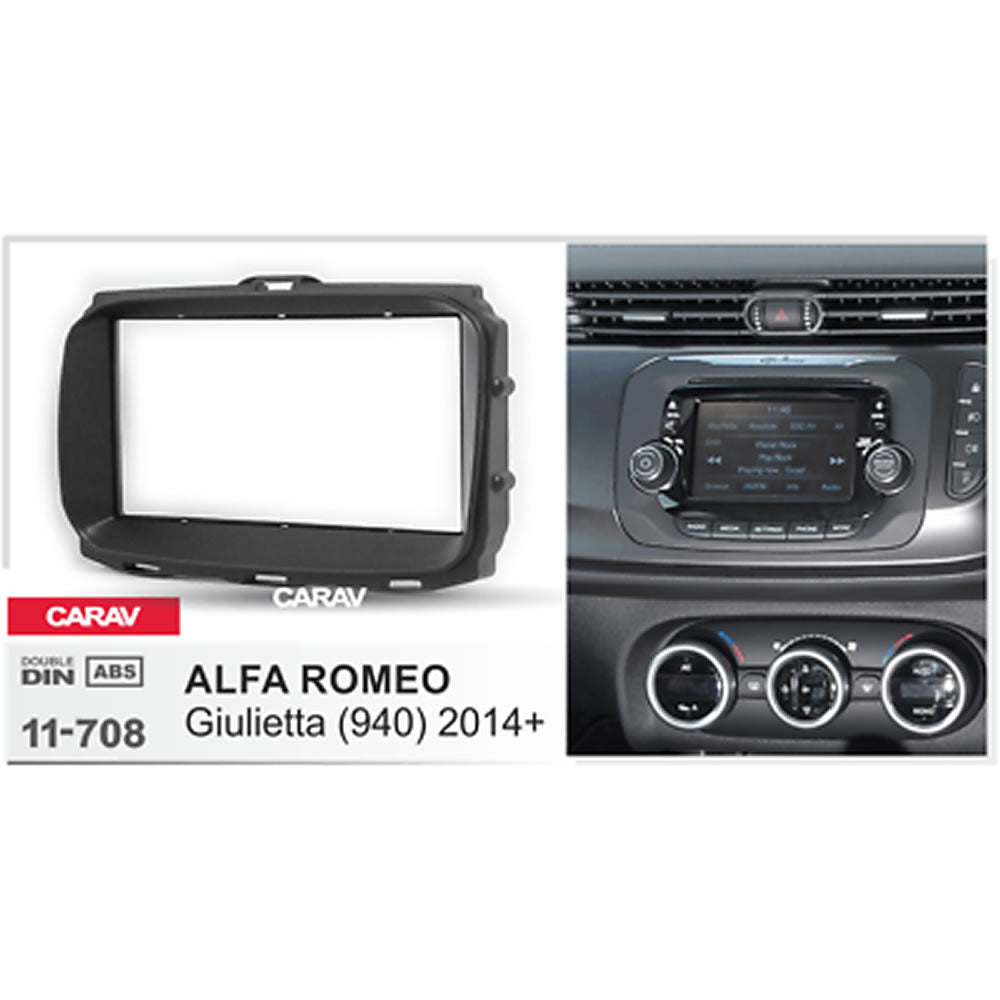 Carav 11-708 Alfa Romeo Giulietta Radio Installation Kit