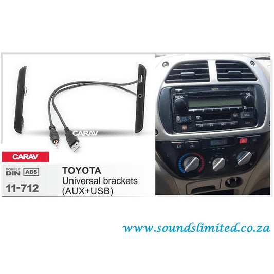 Carav 11-712 - Toyota Universal Brackets (Aux + USB)