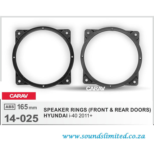 Carav 14-025 - Speaker Rings Car Audio Installation