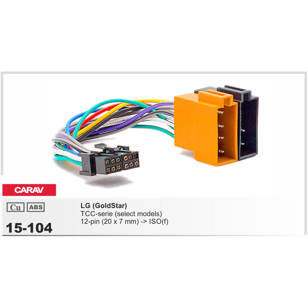 Carav 15-104 - Radio Harness for LG Head Unit
