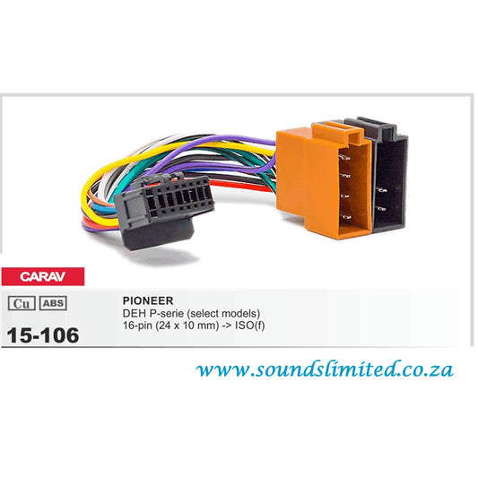 Carav 15-106 - Pioneer Car Radio Harness