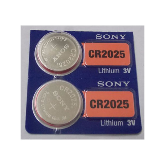 Sony CR2025 Lithium 3v 2 Pack