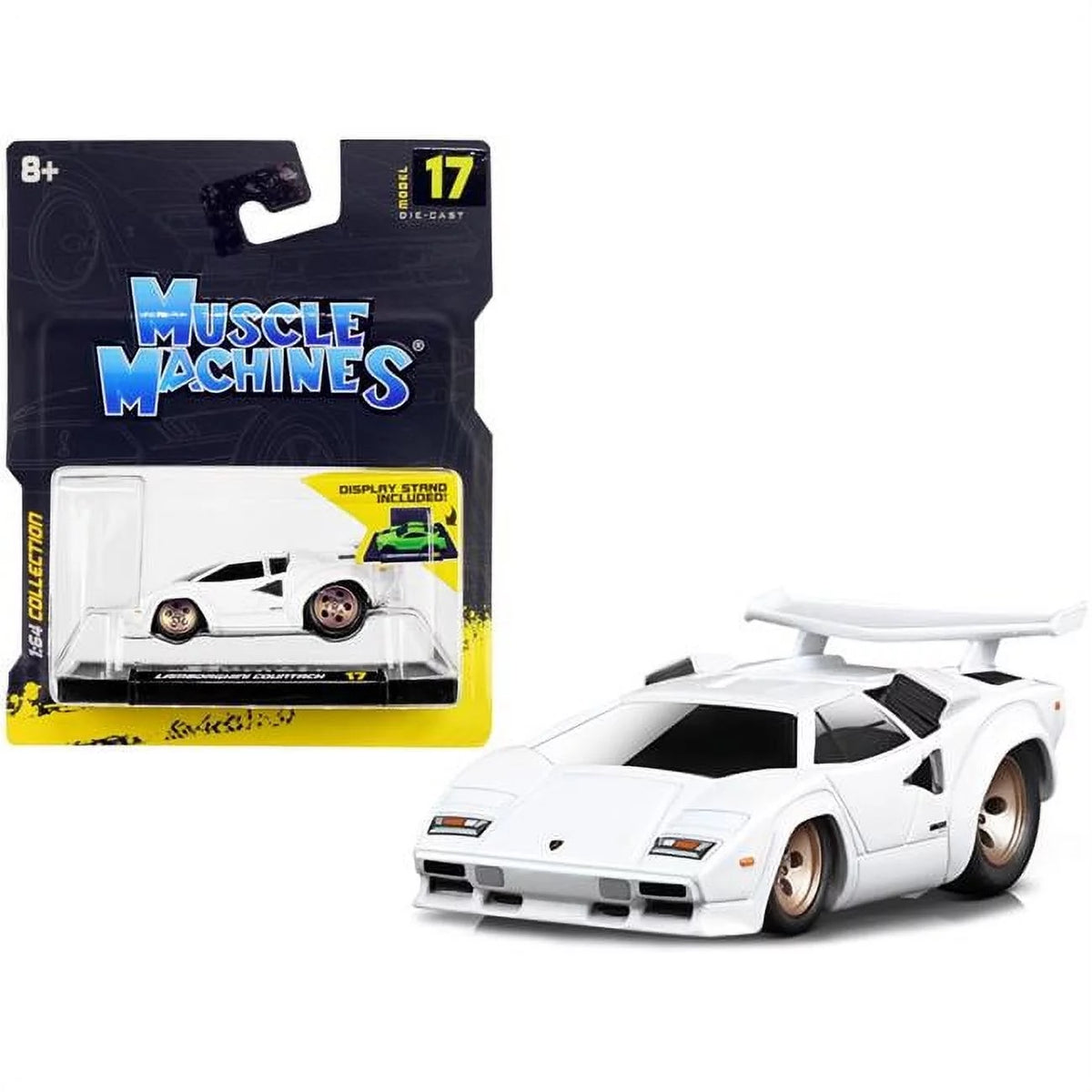 Maisto Muscle Machines 1:64 - Lamborghini Countach White 15541WH #17