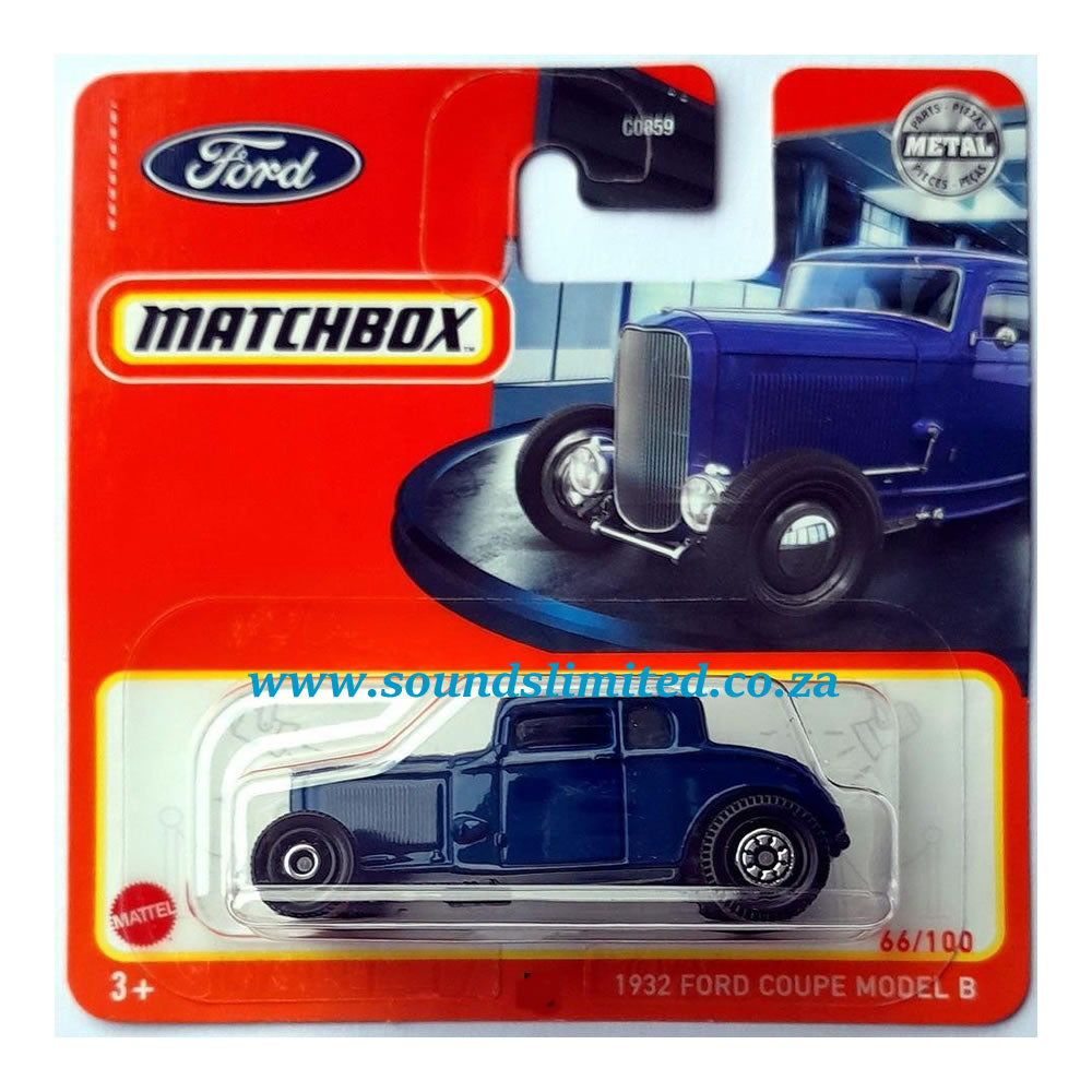 Matchbox 1932 Ford Coupe Model B #64 1/64 HFR54