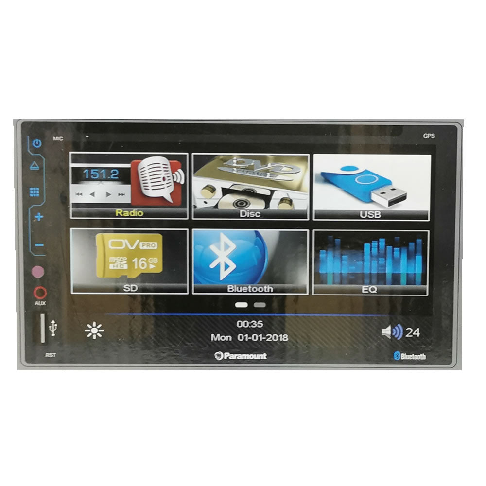 Paramount ZXN70 MP4, DVD, Bluetooth Unit
