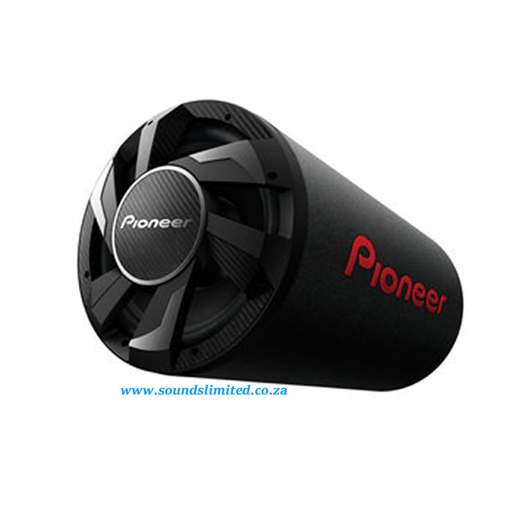 Pioneer TS-WX300TA 30cm Tube Shaped Powered Active Subwoofer with Class-D built-In Amplifier (1300 W)
