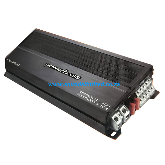 Powerbass PB5000M Compact 5ch Amplifier