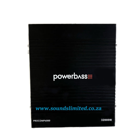 Powerbass Procomp6000 Class D 32 000w full range mono Amplifier (Brazilian series)
