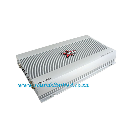 Starsound 4ch 2000w Amp SSA-S-2000.4