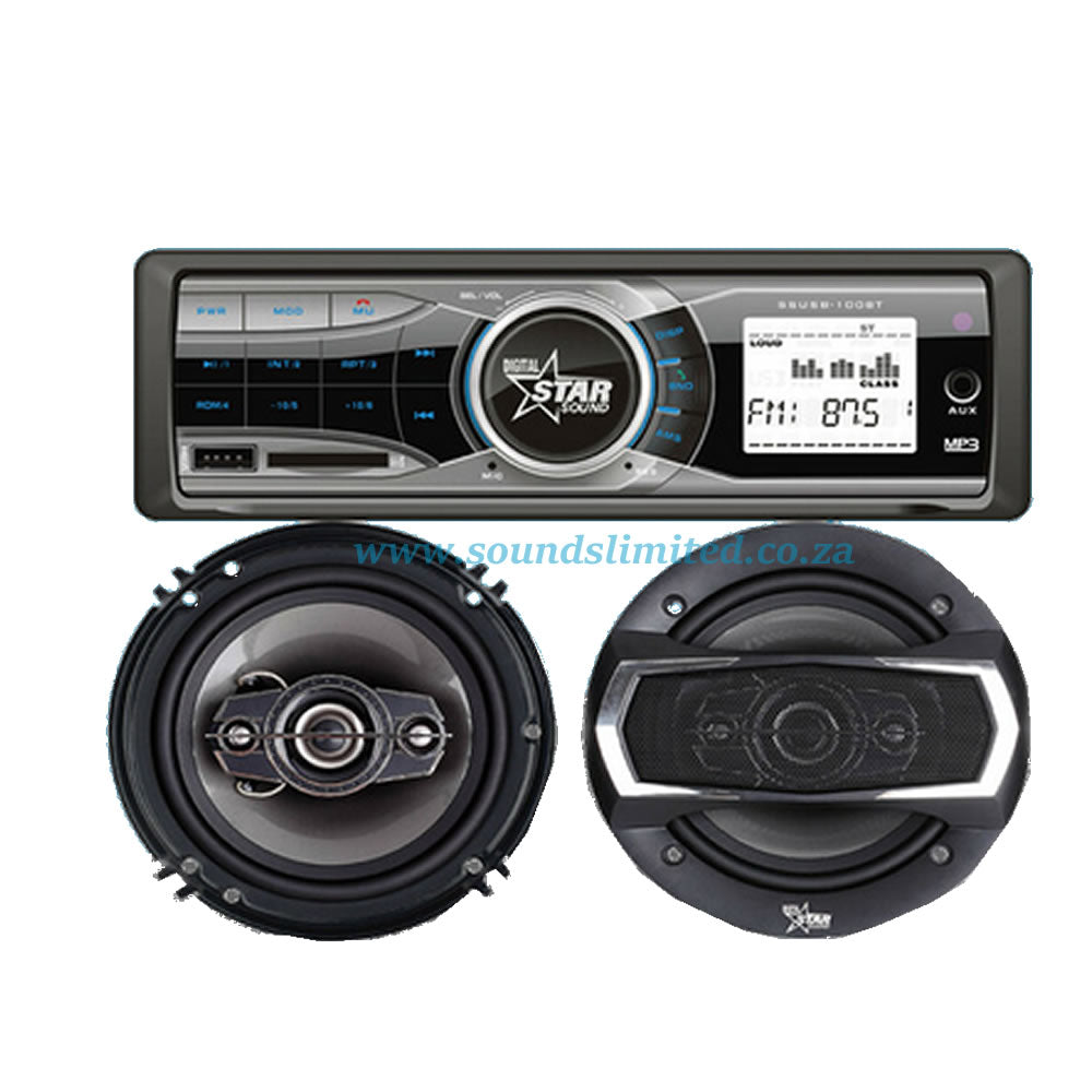Starsound SS-RScombo 600dl Multimedia unit + 6' speakers